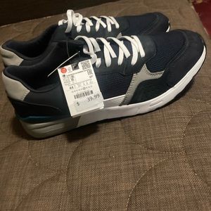 Zara running sneakers size 11 navy blue